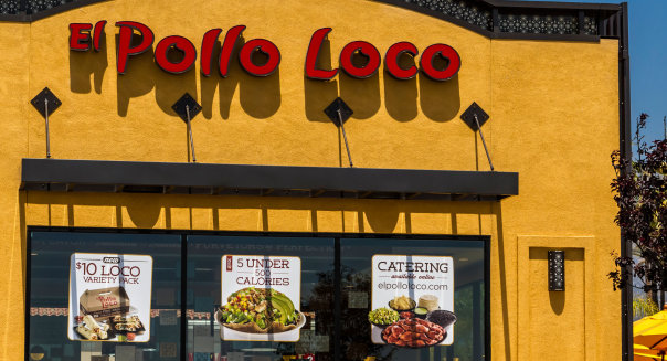 An El Pollo Loco Restaurant in Upland California USA