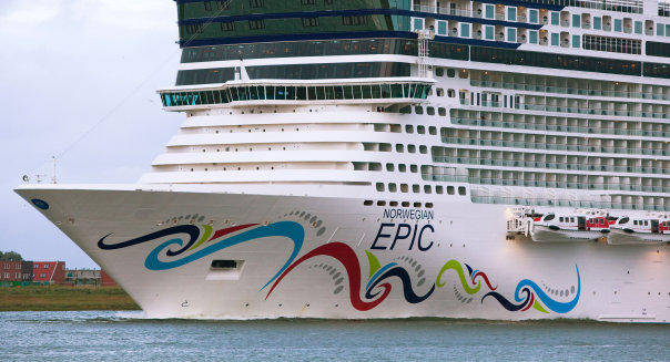 bow of the Norwegian Cruise Line