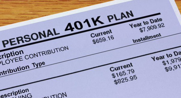 Personal 401K Plan Statement